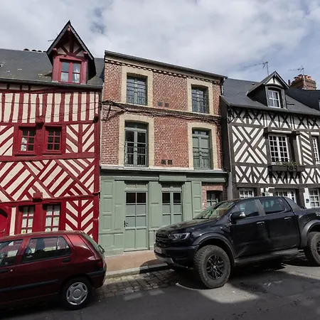 Apartment L'escale Du Vieux Port 4p - Closed Garage - Sauna - Air Conditioning Honfleur